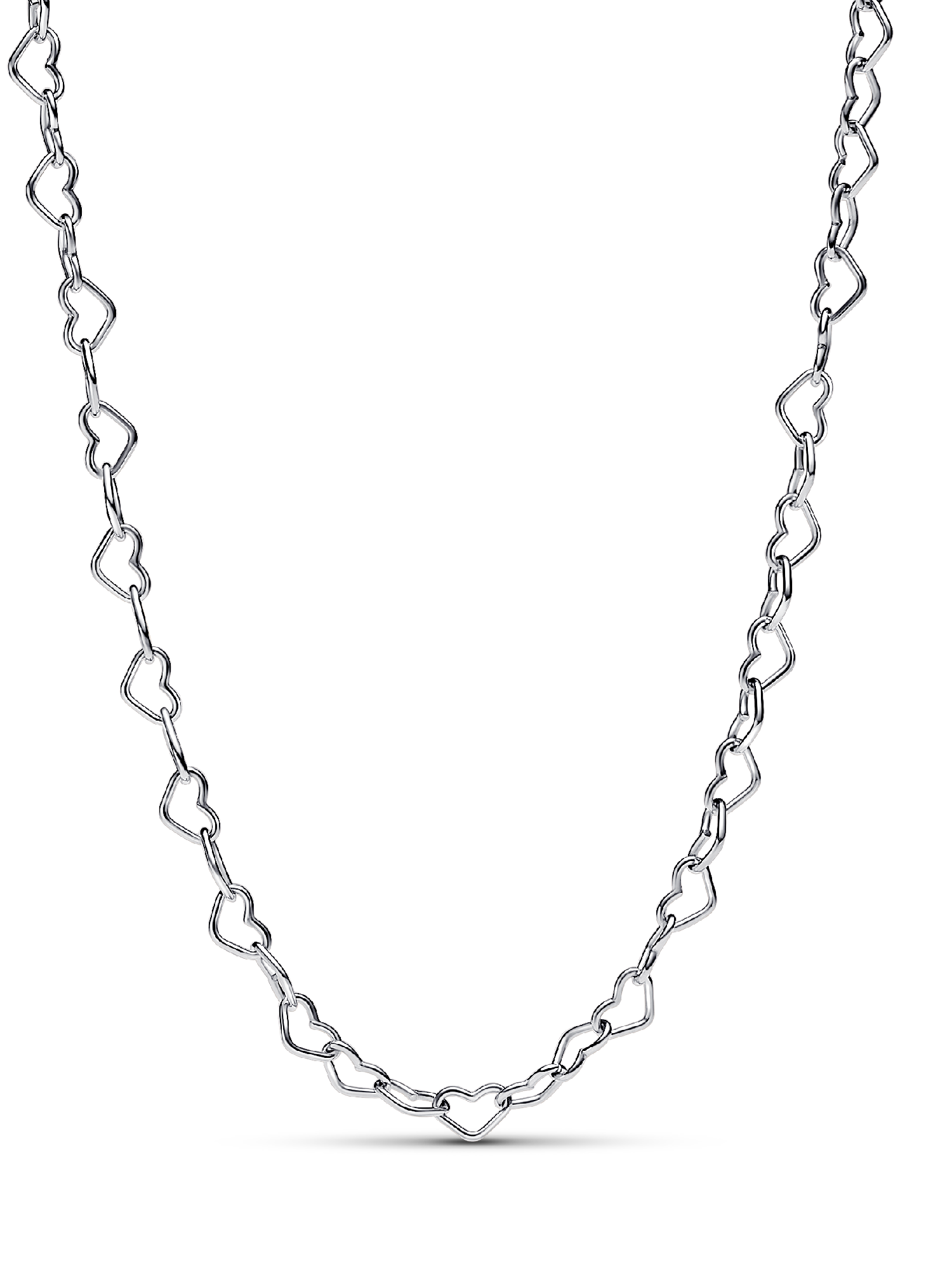 Collar Collier Corazones entrelazados