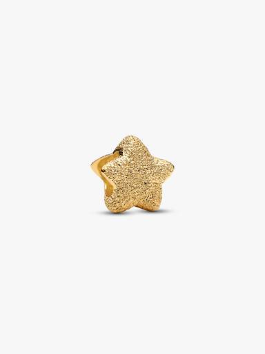 Mini Charm Estrella con textura
