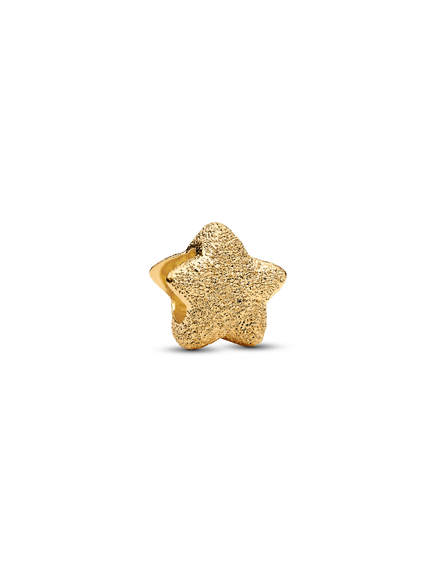 Mini Charm Estrella con textura