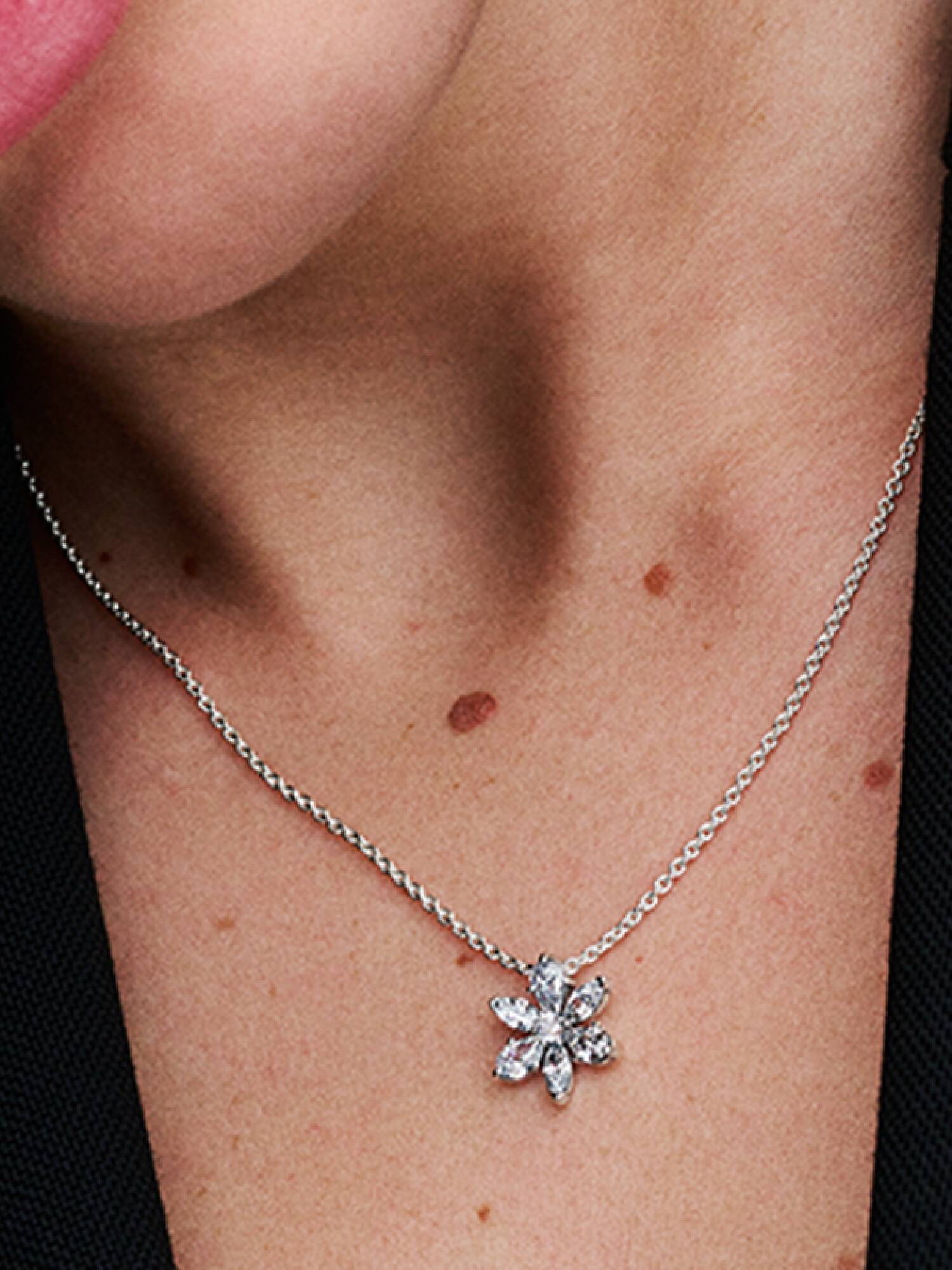 Collar con Colgante Racimo Herbario Brillante