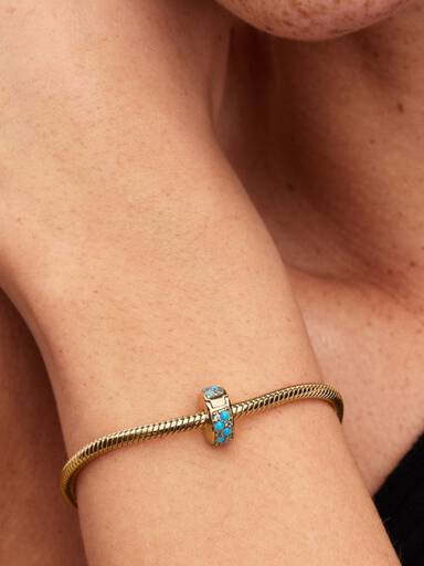 Charm sujetador azul agua