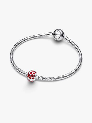 Charm sujetador redondo con corazones