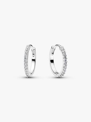 Aretes de Aro Mini Onda Resplandeciente