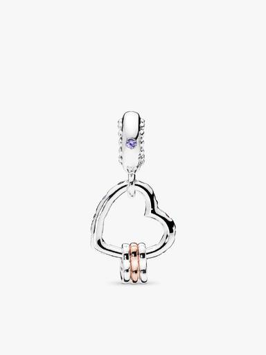 Charm colgante Corazón lleno de amor