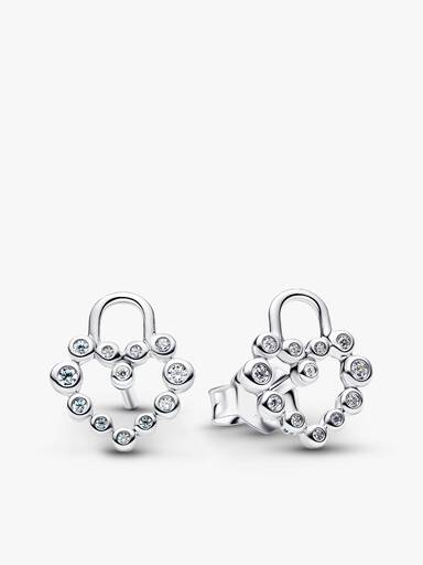 Conjunto de regalo Candado de corazón reluciente