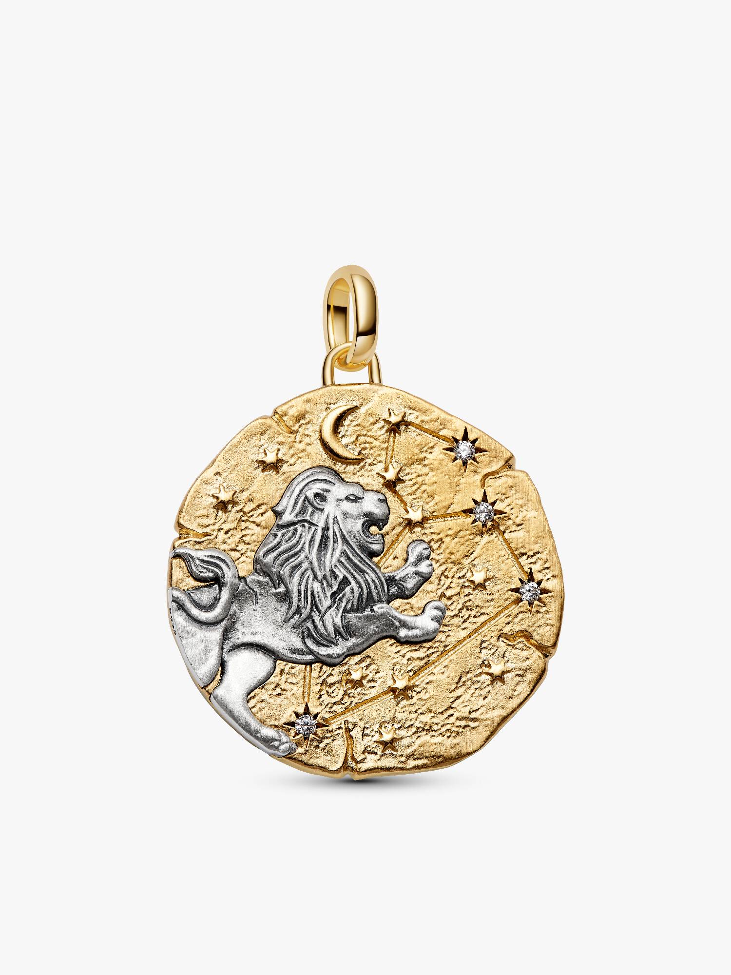 Charm Medallón Grande Signo Zodiacal Leo