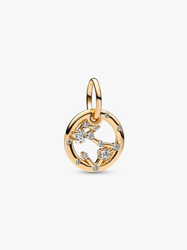 Charm colgante del signo zodiacal Piscis