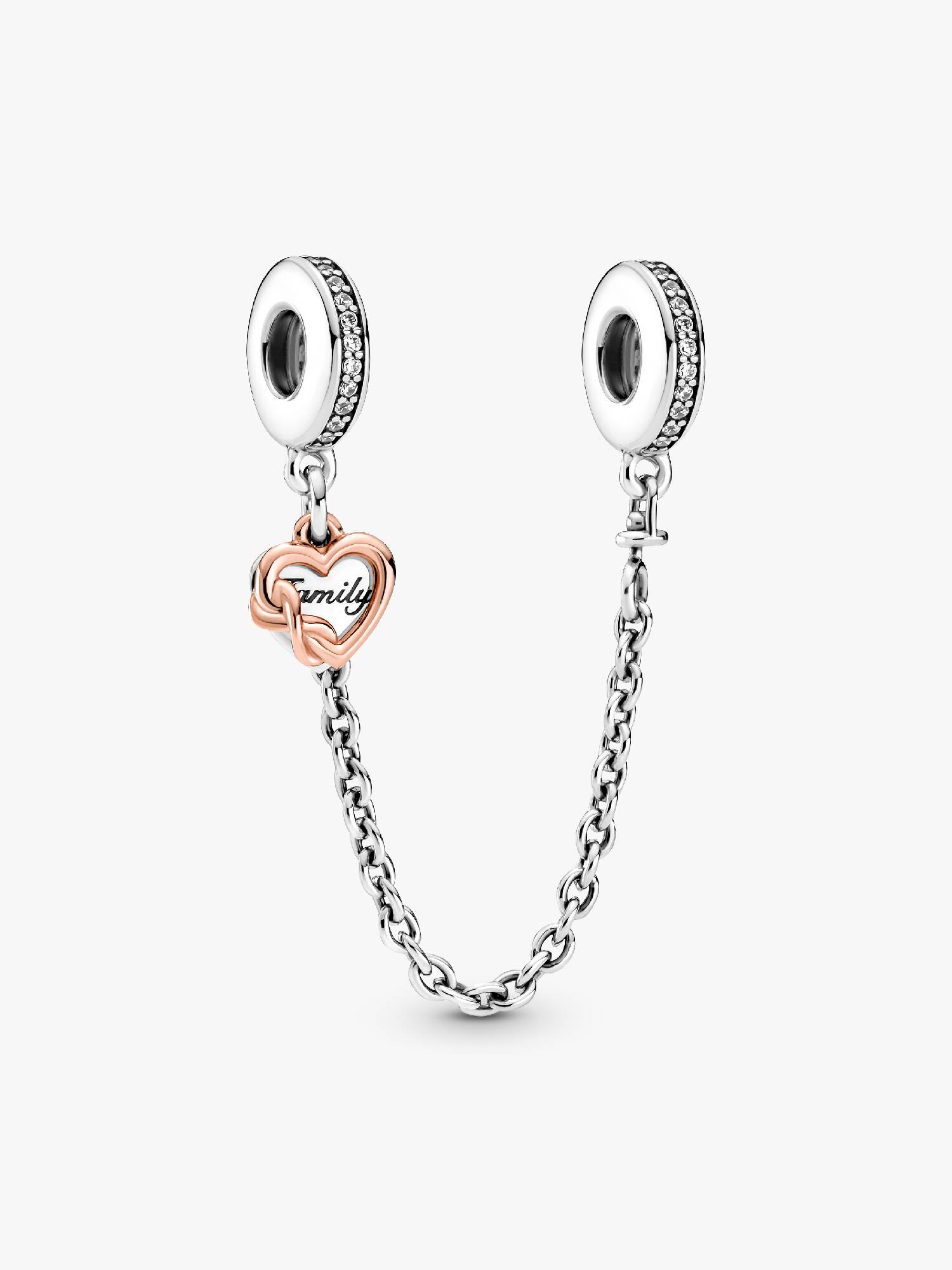 Cadena de seguridad Corazón de familia