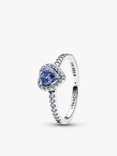 Dúo de Anillos Corazón Elevado Amor Celestial