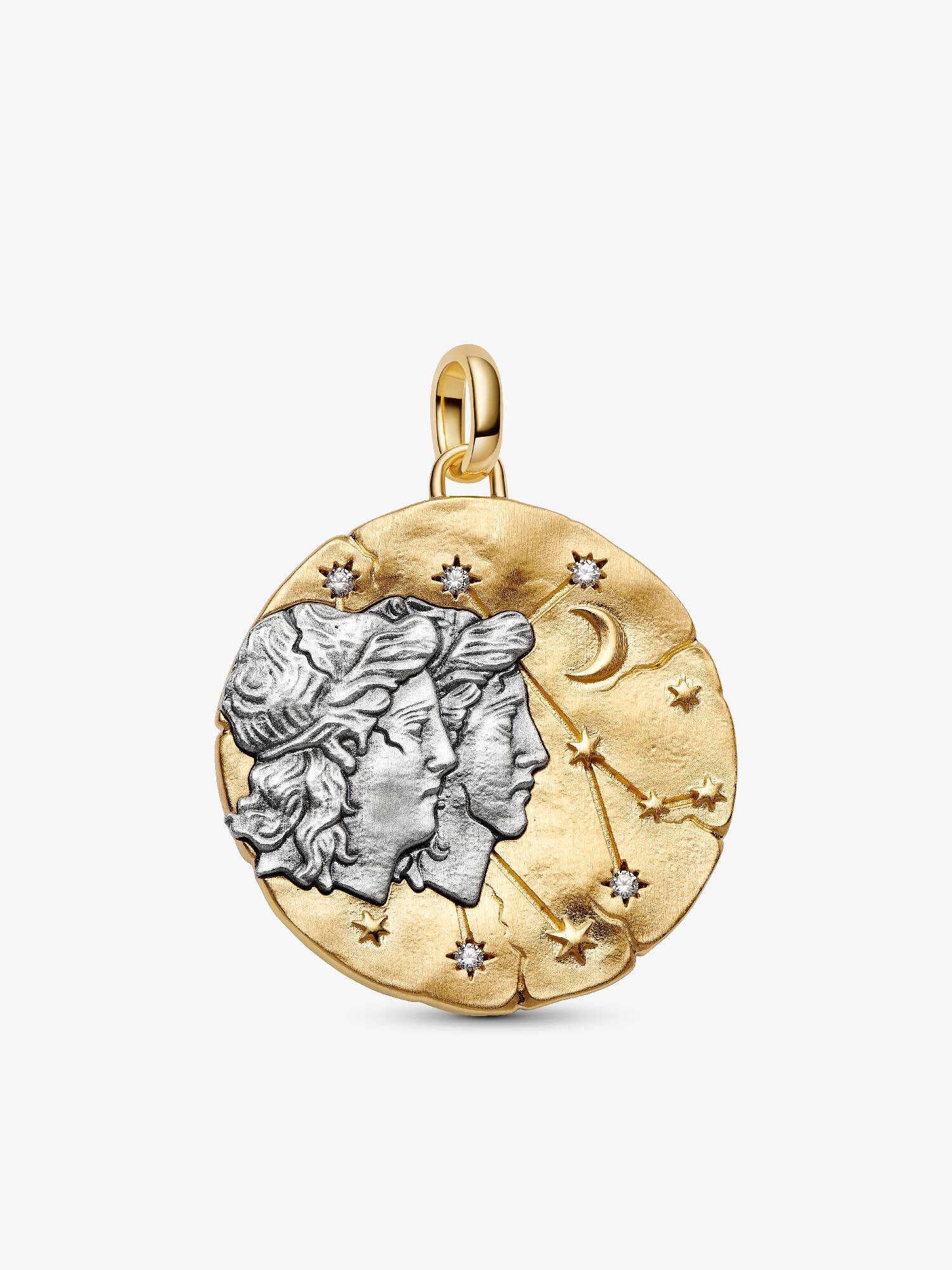 Charm Medallón grande Signo Zodical Géminis