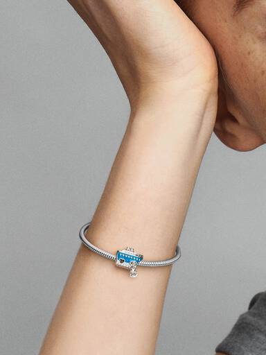 Charm Crucero anclado Pandora Plata Esterlina