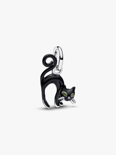 Charm Colgante Gato Negro Brilla en la Oscuridad