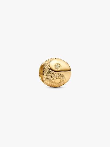 Mini Charm Yin y Yang con textura
