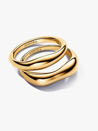 Anillos Banda Forma Orgánica
