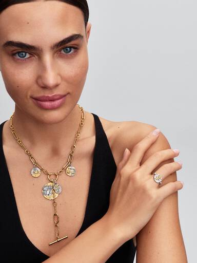 Collar en Y Cadena de eslabones