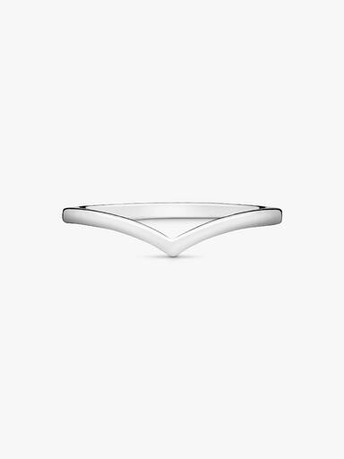 Anillo Hueso de los deseos pulido
