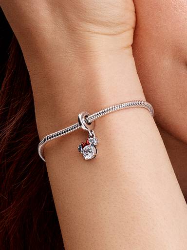 Charm Colgante Silueta de Minnie Mouse de Disney