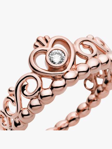 Anillo Tiara de princesa