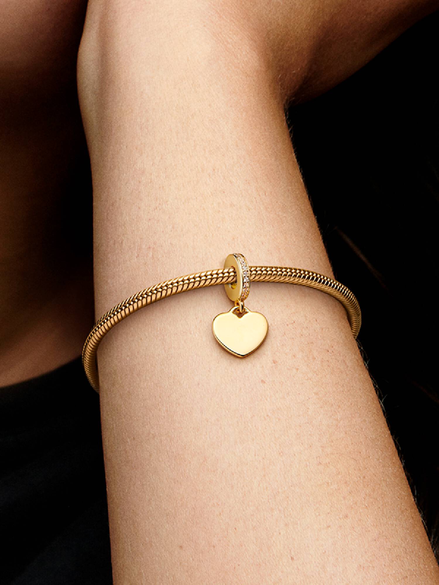 Charm colgante Corazón grabable