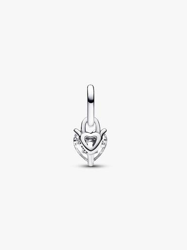 Charm Mini Colgante Corazón Ojo de Cerradura