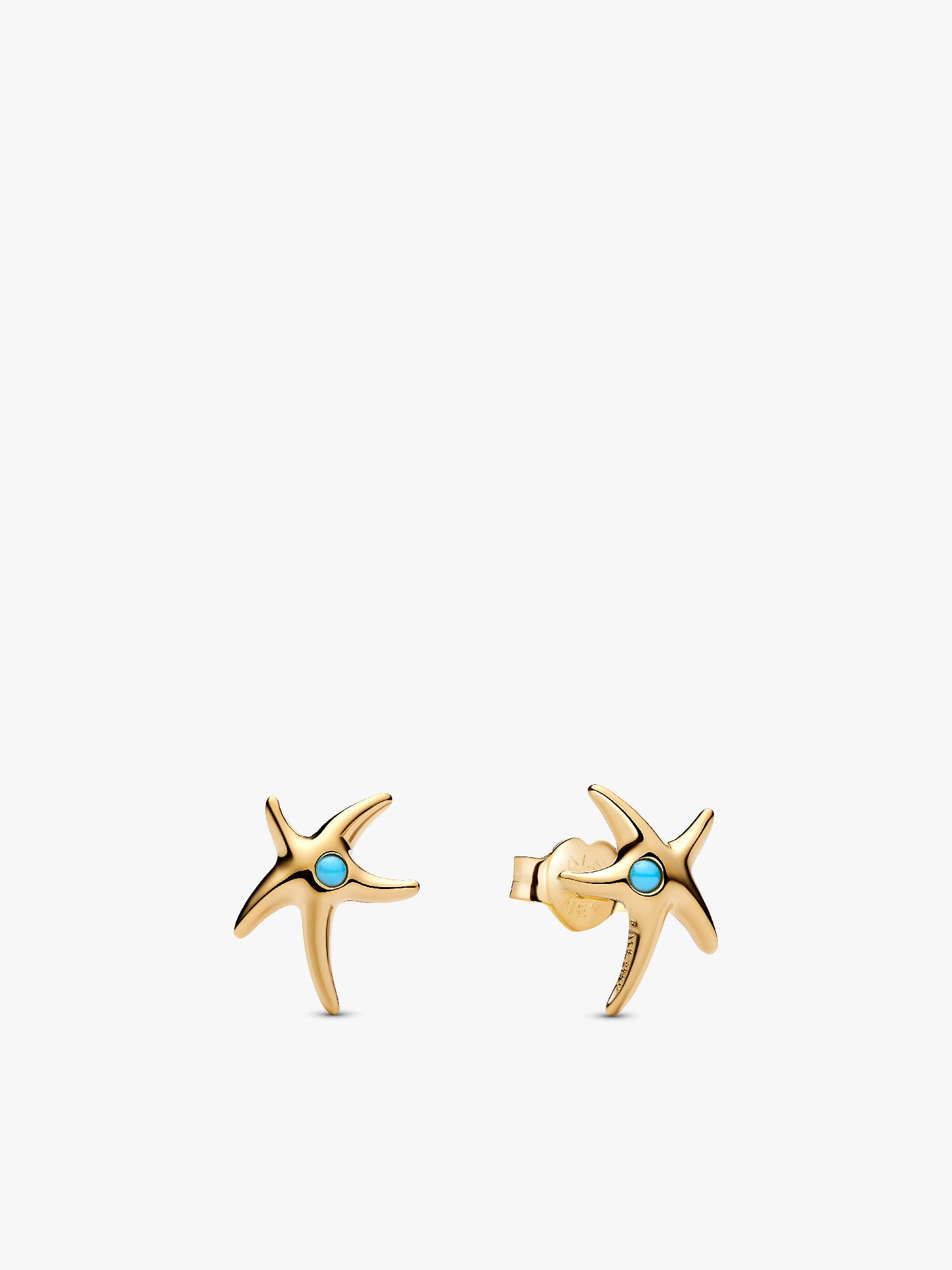 Aretes de botón Estrella de Mar
