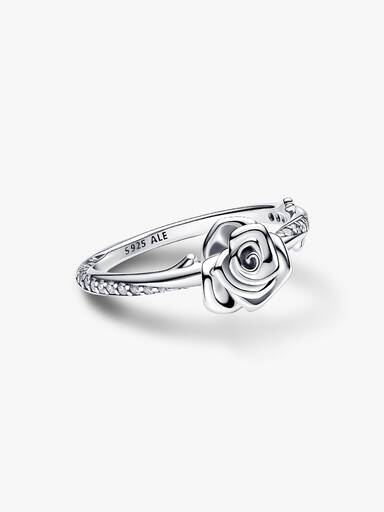 Anillo Rosa en flor