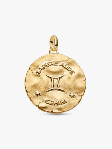 Charm Medallón grande Signo Zodical Géminis