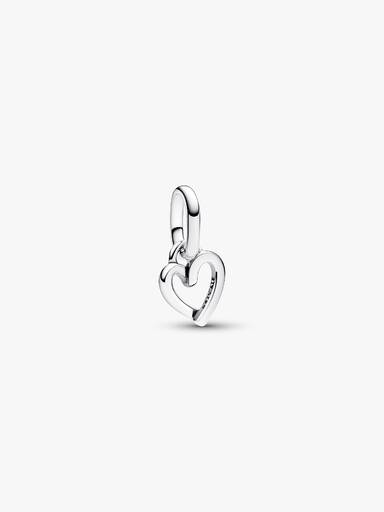 Charm Mini Colgante Corazón de Diseño Libre Pandora ME