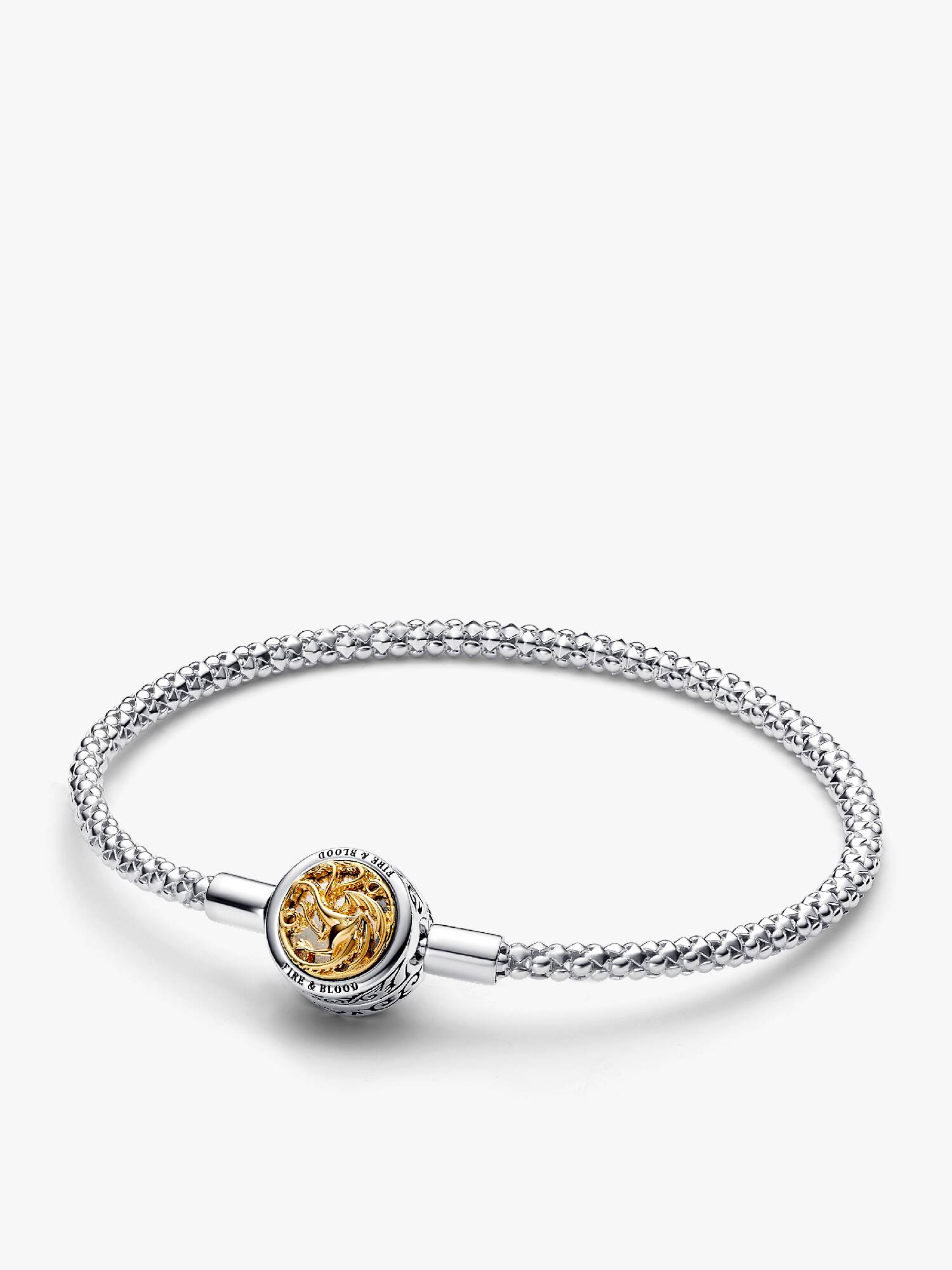 Brazalete de Cadena decorada con Broche de la Casa Sigil de Juego de Tronos de Pandora Moments