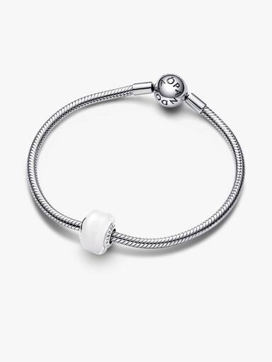 Charm Mini cristal Murano Blanco