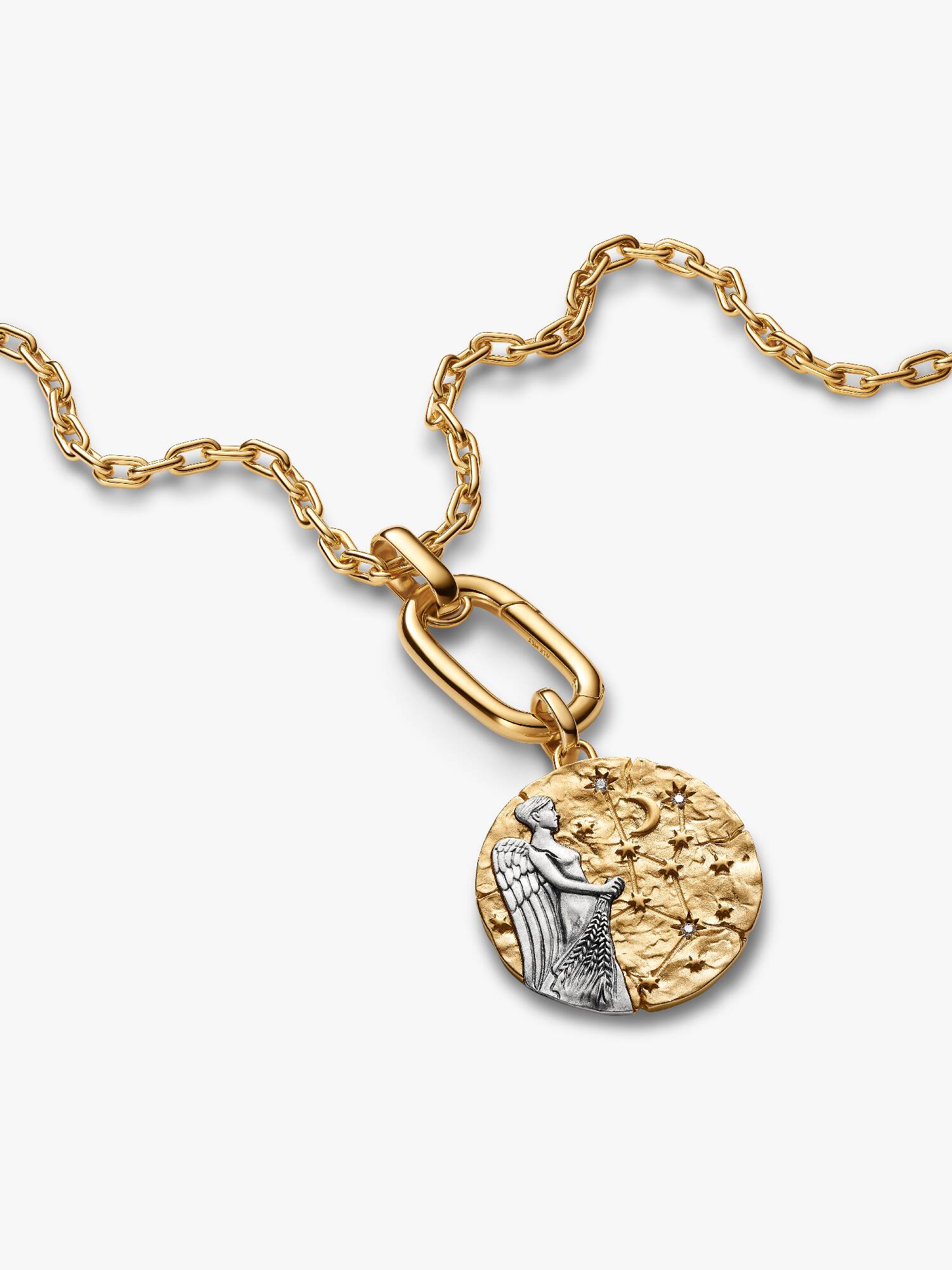Collar con Colgante Talismán Grande de Virgo