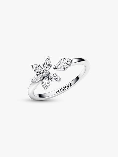 Anillo abierto Racimo herbario reluciente