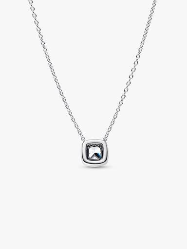 Collar collier con colgante Halo