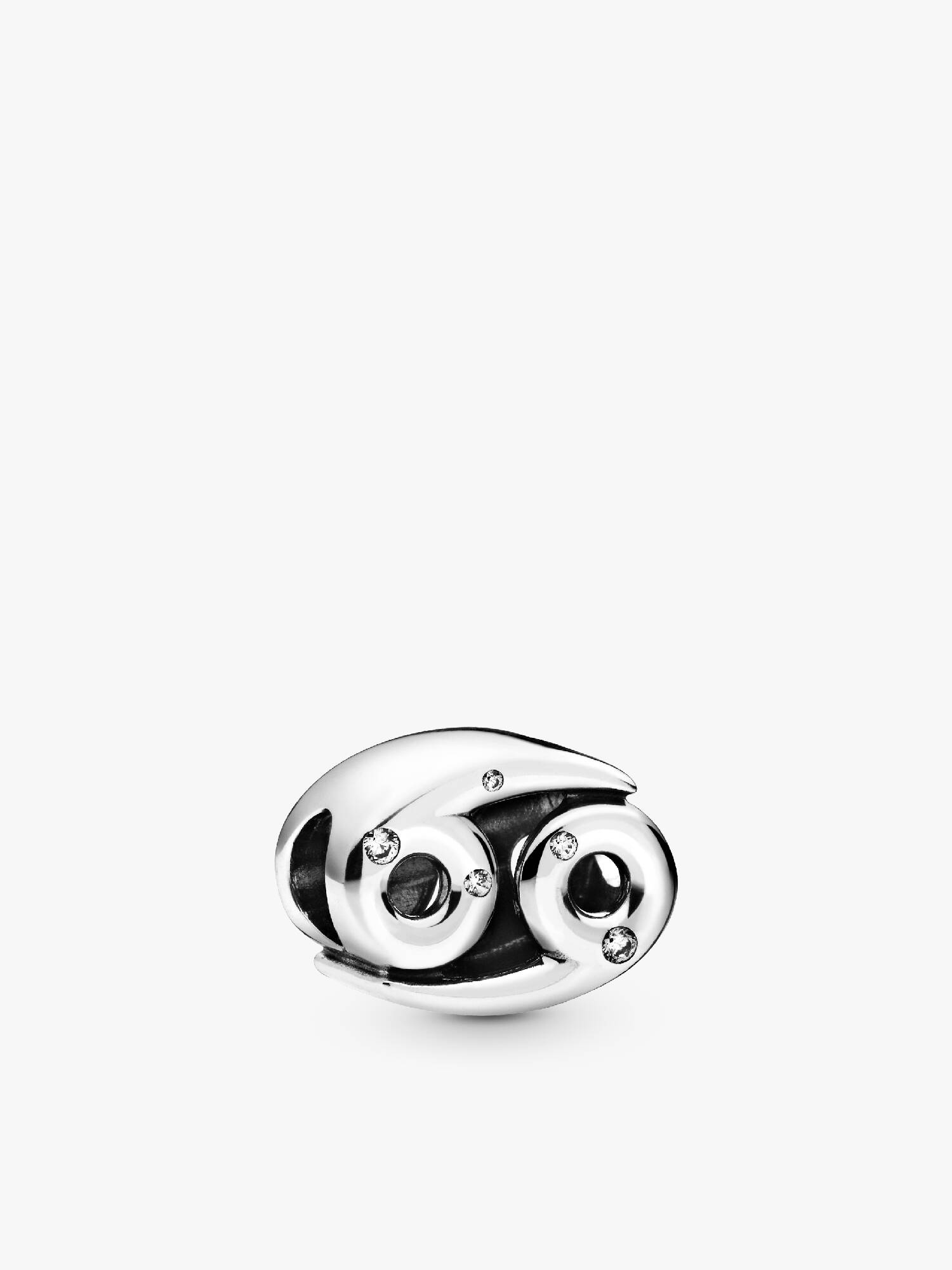 Charm del zodíaco Cáncer resplandeciente