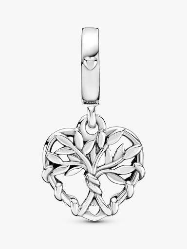 Charm colgante Corazón Árbol de familia