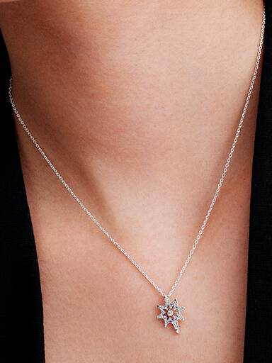 Collar con Colgante Estrella Polar