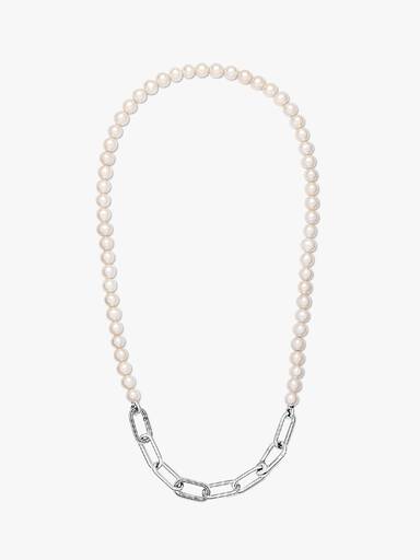 Collar de perlas cultivadas de agua dulce tratadas Pandora ME