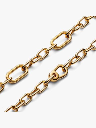 Brazalete de cadena de eslabones pequeños