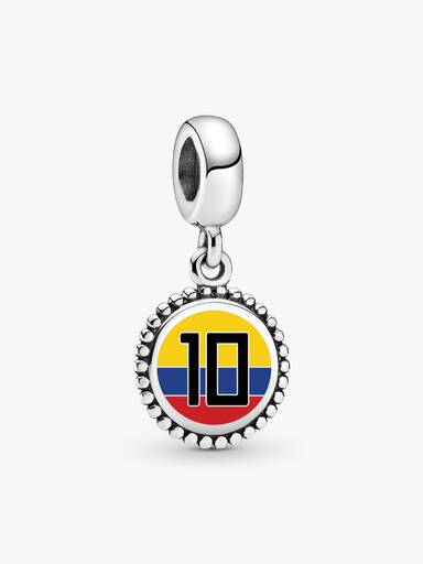Charm Camiseta Futbol Colombia #10