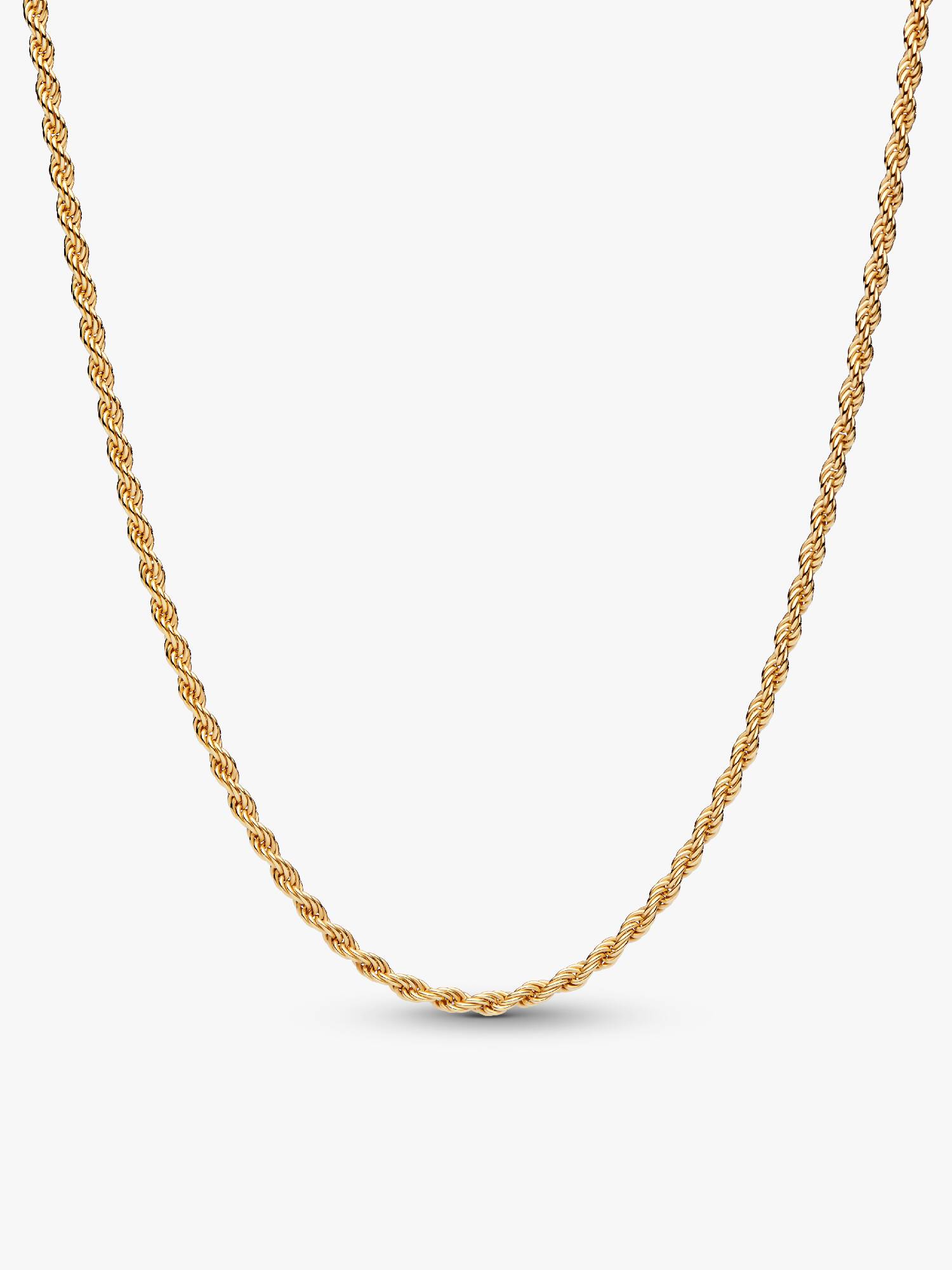 Collar de cadena de cuerda