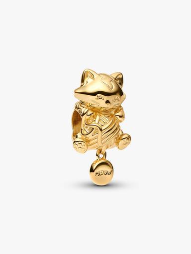 Charm Gatito y bola de estambre