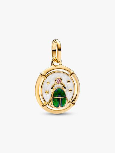 Charm Medallón Escarabajo
