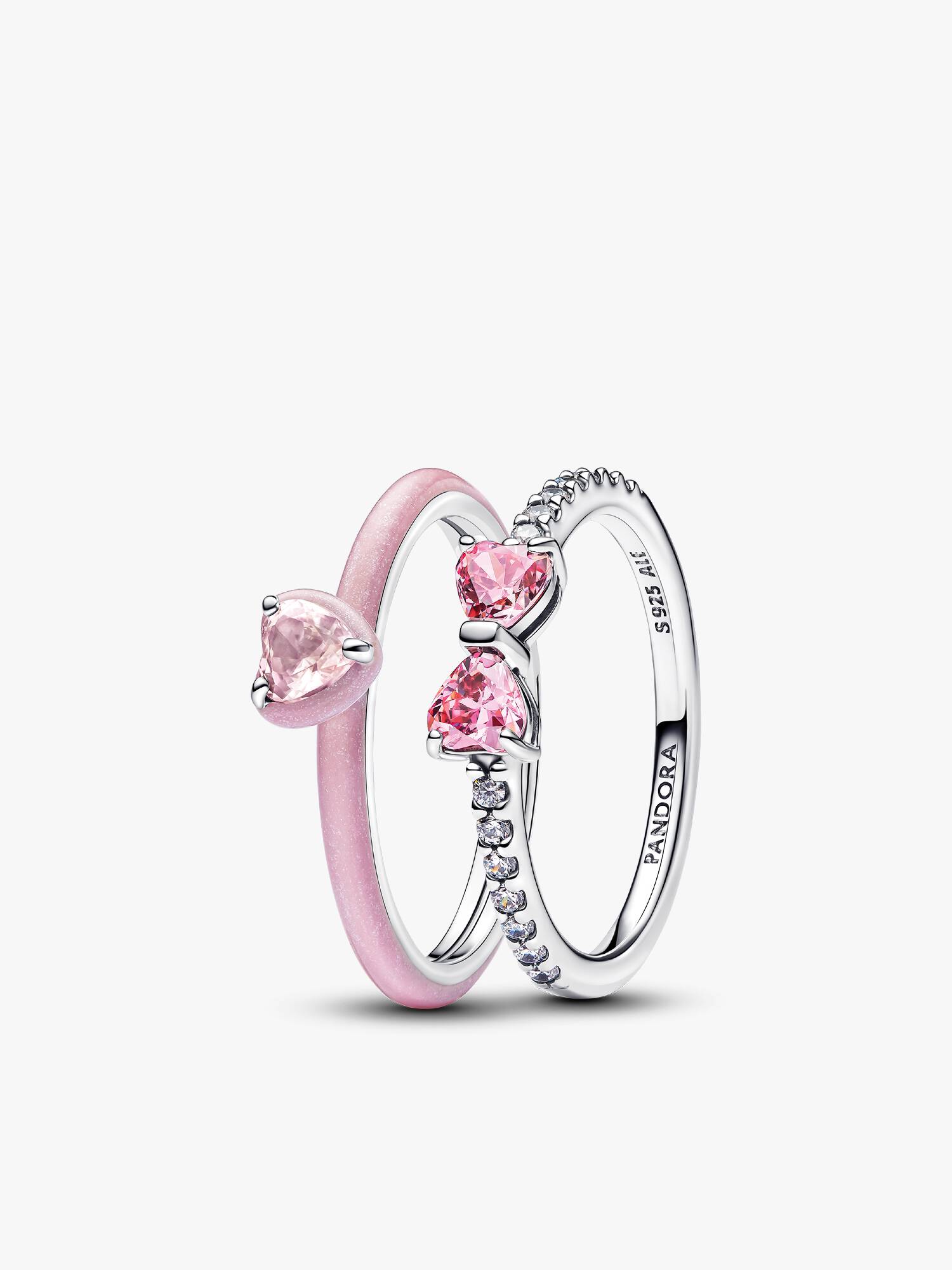 Set de Anillos Think Pink