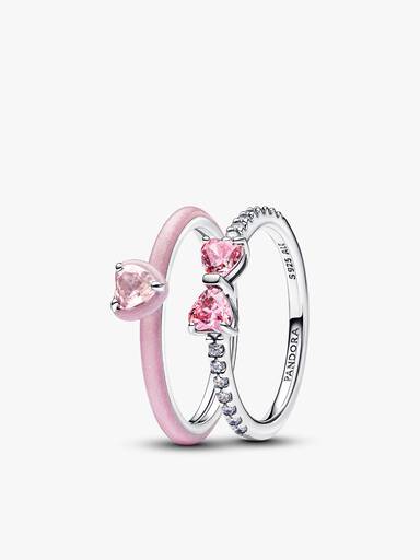 Set de Anillos Think Pink