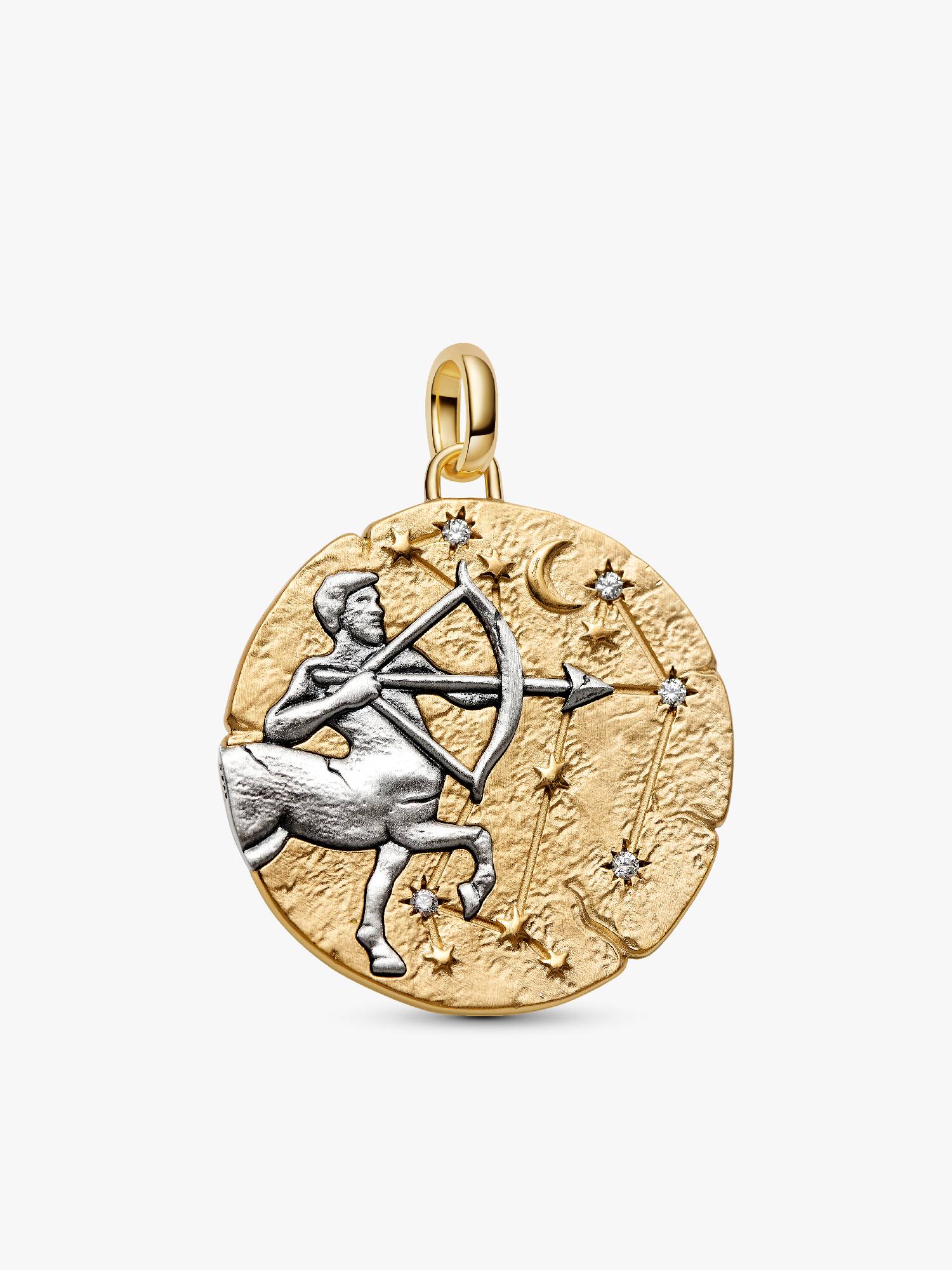 Charm Medallón Grande Signo Zodiacal Sagitario