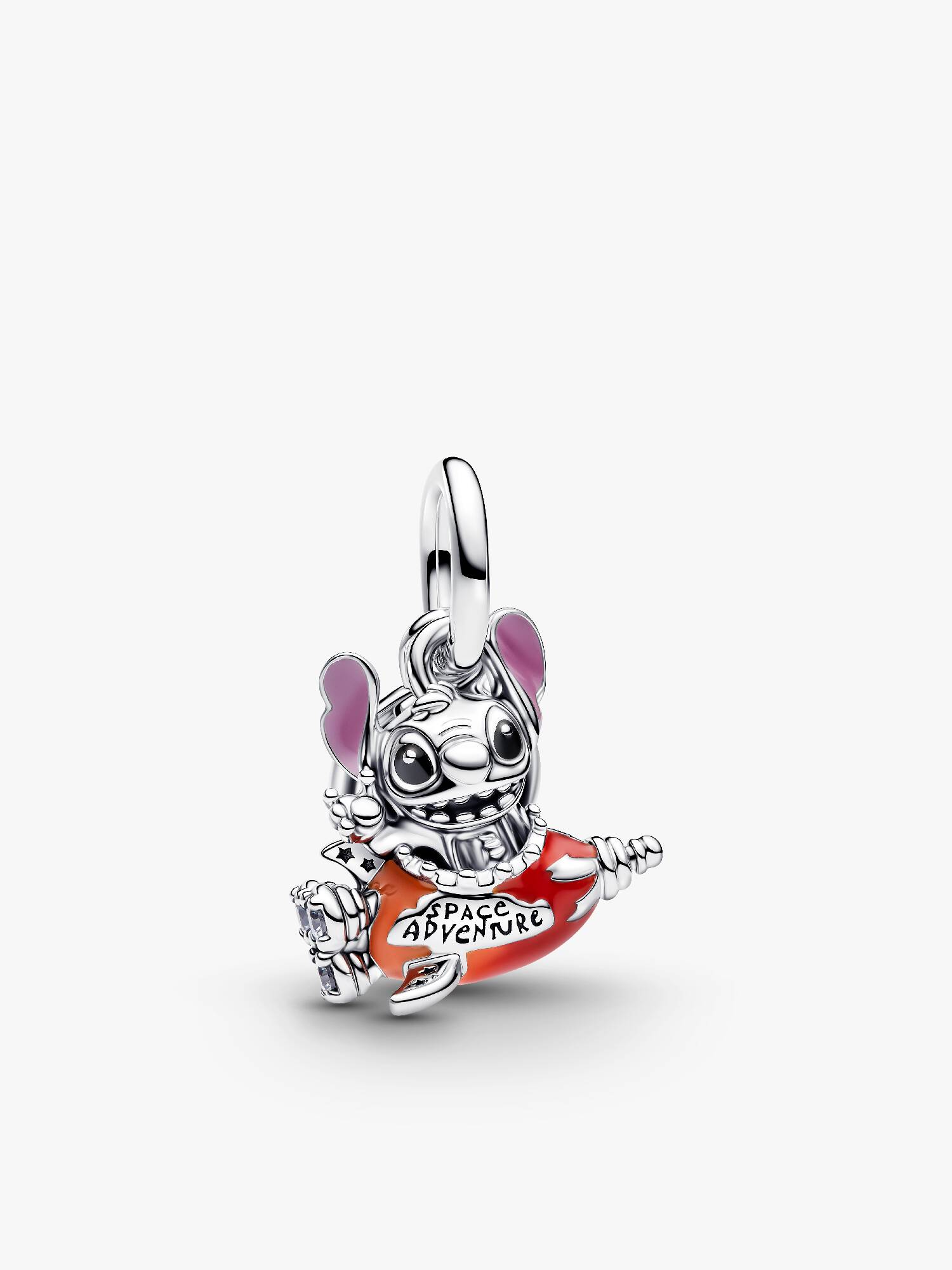 Charm Colgante Cohete de Stitch de Disney 