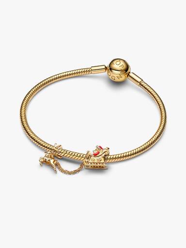Charm doble Trineo de Santa
