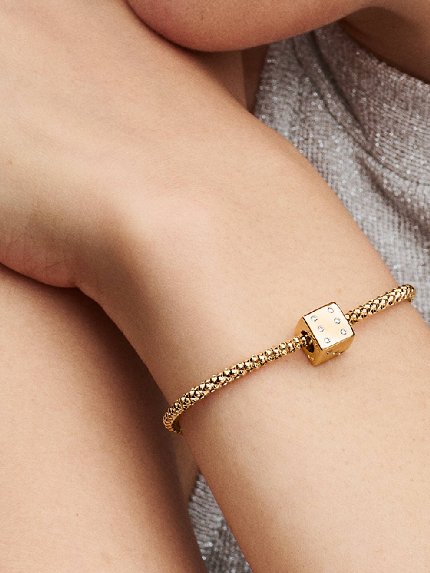 Charm Dado Brillante